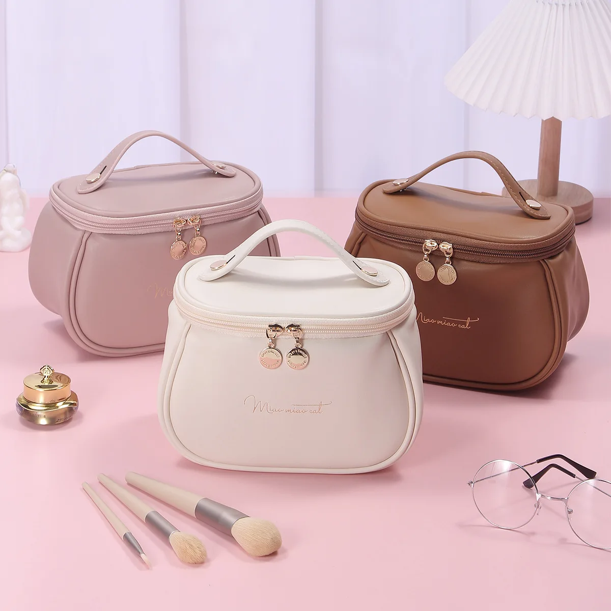 

Women's Makeup Bag Large Capacity Portable Advanced 2023 New Travel Wash Bag