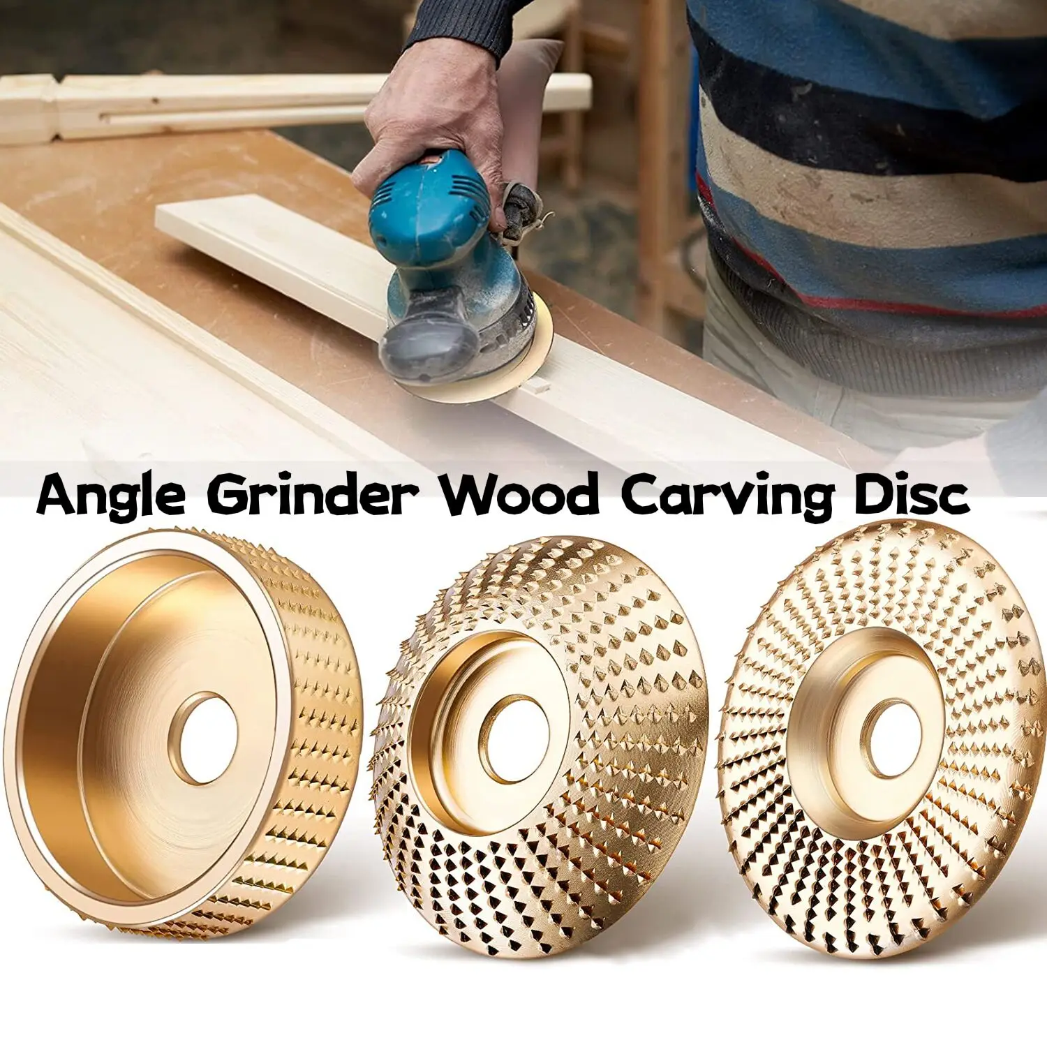 

Shaper Angle Bore Carving Disc Grinding Grinder For Sanding Wheel Disc Tools Polishing Wood Rotary 16mm Wood