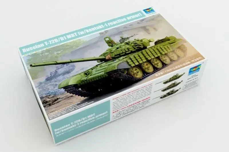 Trumpeter 05599 1/35 Российские боевые танки T-72B/B1 связанные контакты-1 дополнительная