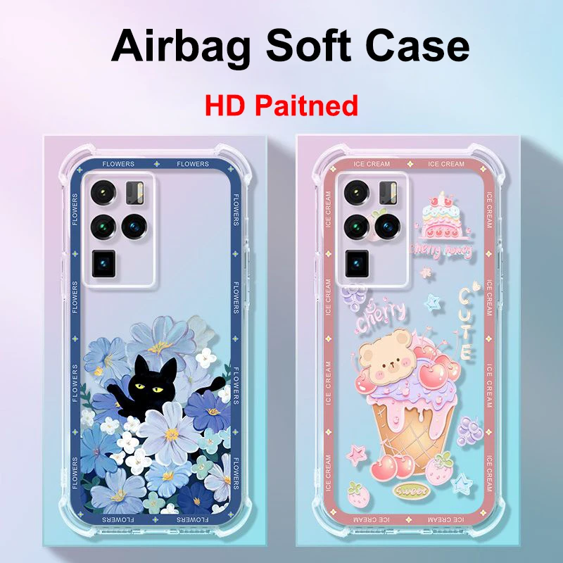 Прозрачный силиконовый мягкий защитный чехол из ТПУ для ZTE Axon 30Ultra телефона Nubia