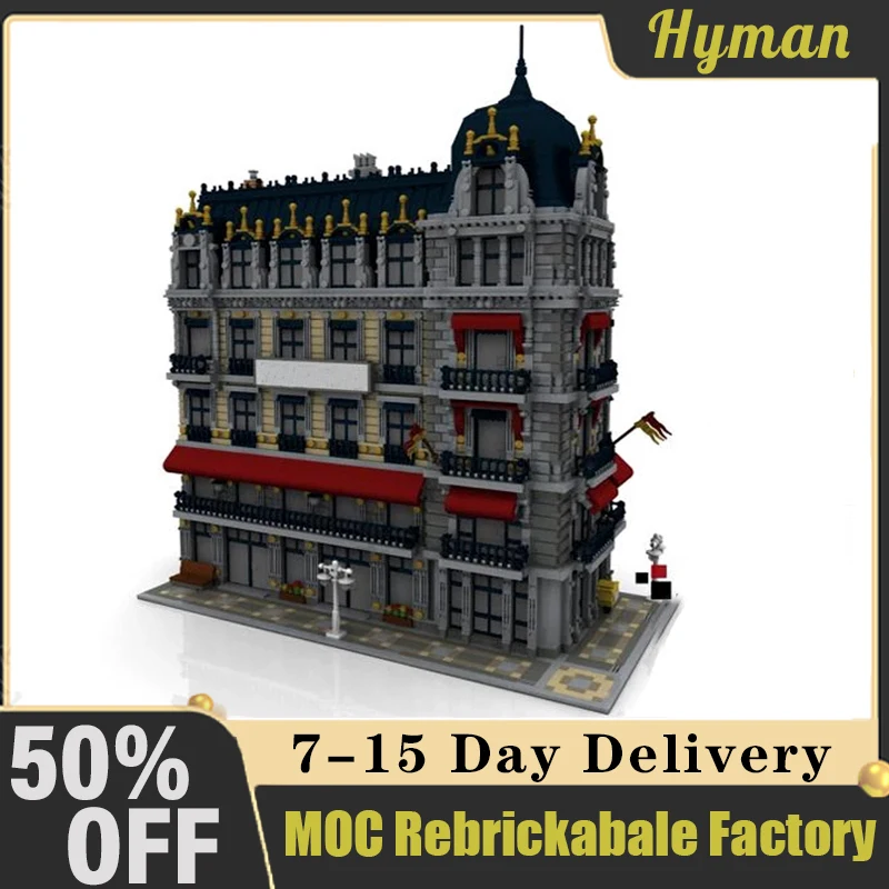 

10126 шт., Детский конструктор MOC Street View