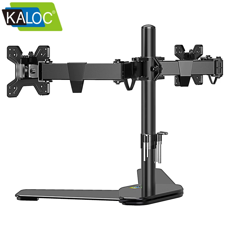 

Spring Gas Rotatable Computer Monitor Screen Dual Arm Adjustable Monitor Bracket