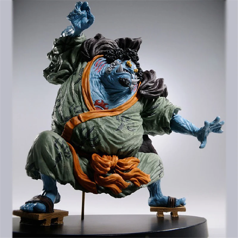 Фото Аниме One Piece sculture BIG Jinbe Battle Ver. Экшн-фигурки из ПВХ, Коллекционная модель, детские игрушки, куклы, подарки №2