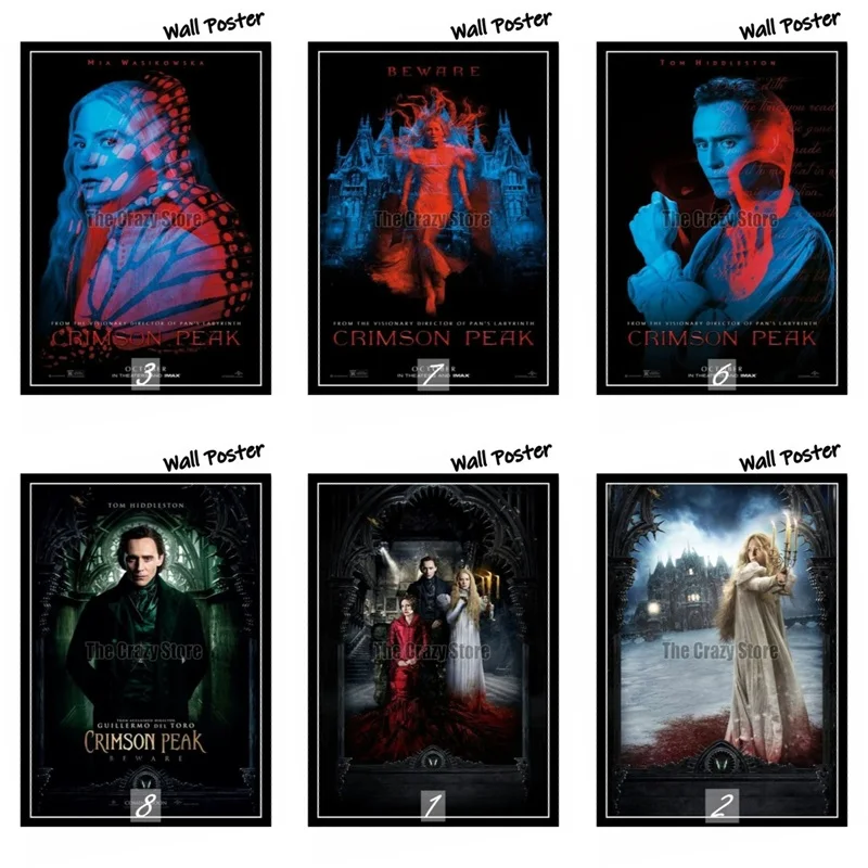 

Картина по классическому фильму темно-Красного цвета из крафт-бумаги, 42x30 см