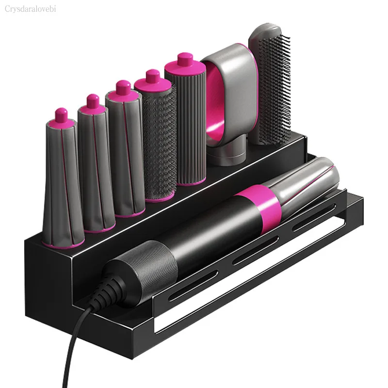 

Стойка-держатель для хранения, настенное крепление для Dyson Airwrap, аксессуары для стайлера, подходит для ванной комнаты | Спальни | Парикмахерс...