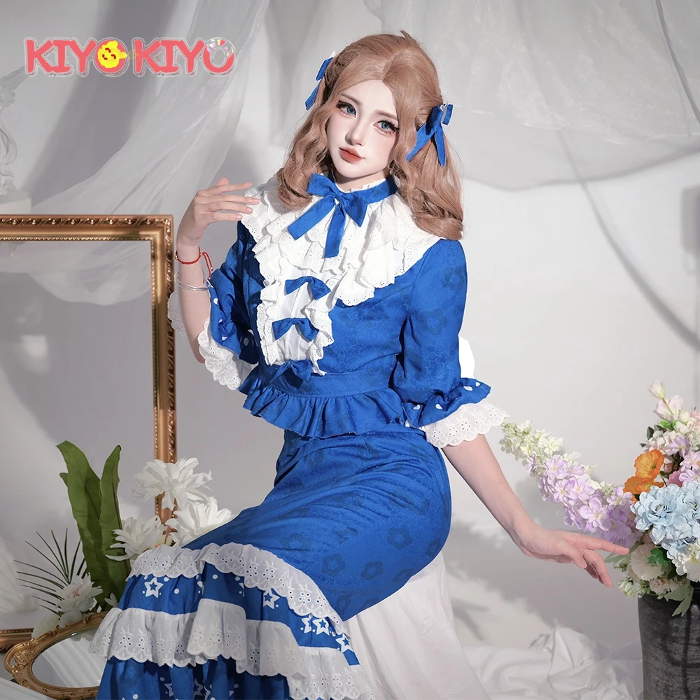 KIYO Identity V Galatea Clara Косплей Костюм Платье Клара на Хэллоуин