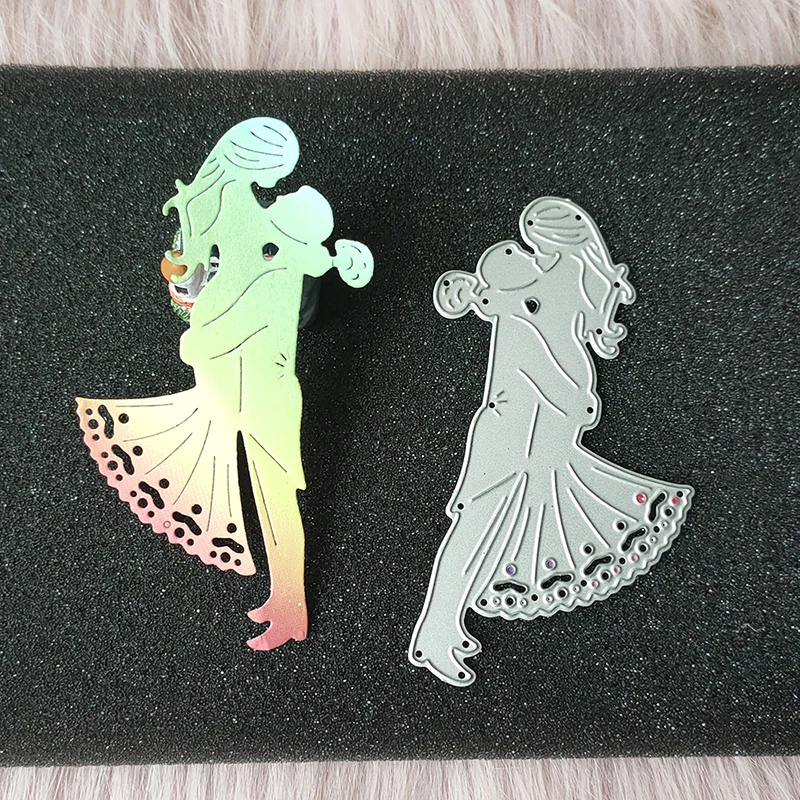 

New Lovers’wedding metal cutting die mould scrapbook decoration embossed photo album decoration card making DIY big handicrafts