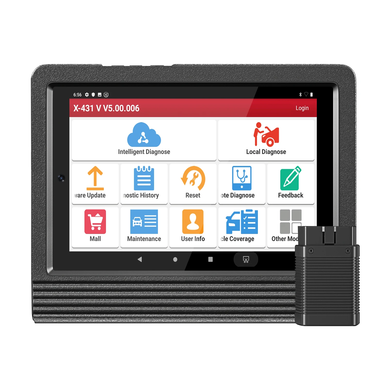 

Диагностический автомобильный планшет OBD2 X431 V V4.0, 2022, 8 дюймов