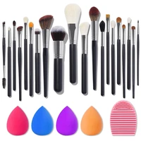 makeup brushes set luxurious professional black 10152033 premium animal hair makeup brushes eyeshadow brush beauty tool