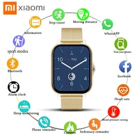 2022 xiaomi full touch sport smart watch men women heart rate fitness tracker bluetooth call smartwatch gts 2 p8 plus watchbox
