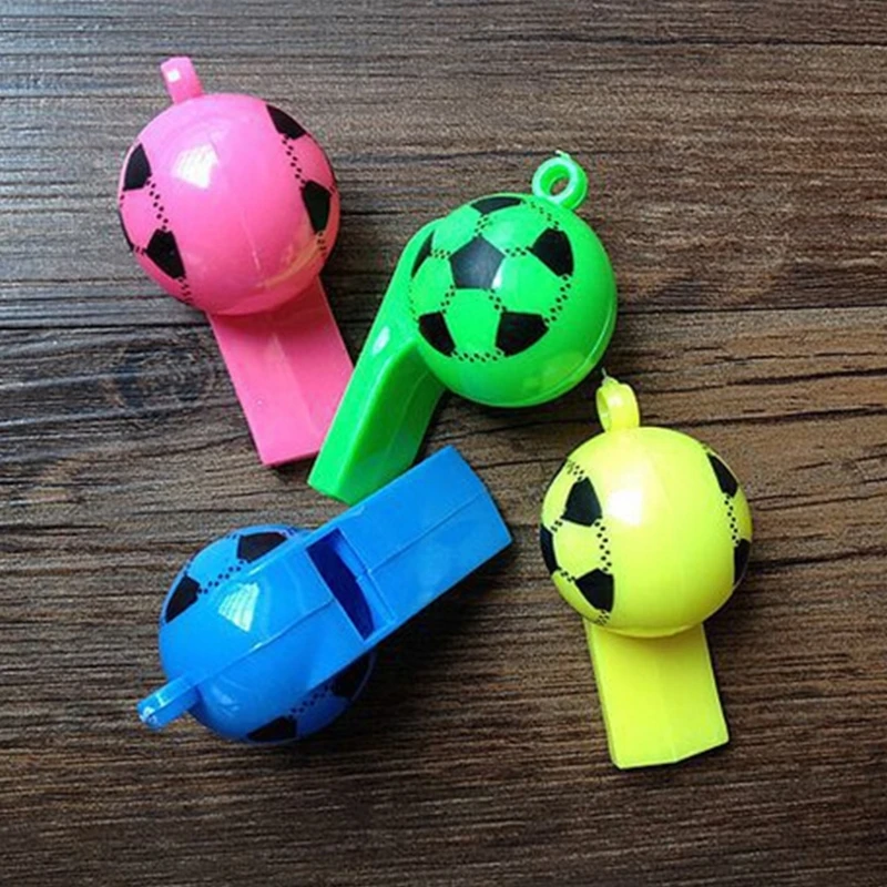 

Plastic Kid’s Whistle Loud Crisp Soccer Whistle for Outdoor Sport Supplies Coaches Referee Cheering Squad Role Play Game