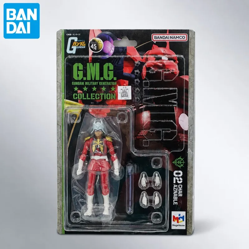 В наличии: Оригинальная фигурка Bandai Spirits Gundam Char Aznable от Bandai, новая в коробке, игрушка с персонажами аниме. (art.: 3920dcb342894) - 3920dcb342894
