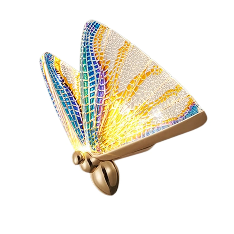 

HOT SALE Butterfly Wall Light Home Nightlight Sconce Lamps Headboard Lighting Fixture