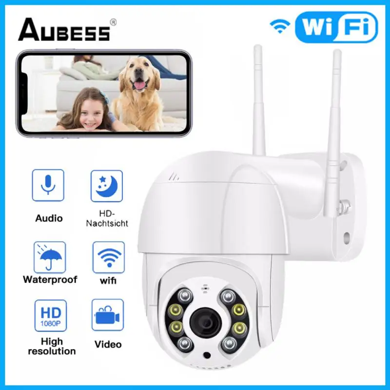 

IP-камера видеонаблюдения Aubess, 1080P, 2 МП, PTZ, Wi-Fi