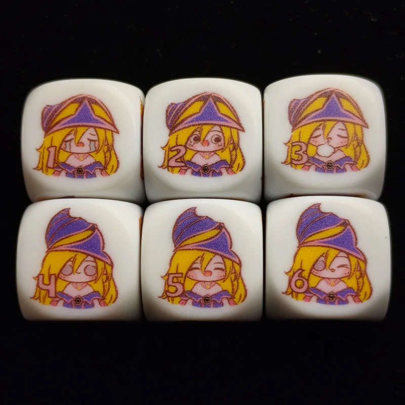 Фото Сделай сам: Ю-Ги-О! своими руками! Кубик-счетчик урона Dark Magician Girl, 1 шт., подарочные игрушки №1