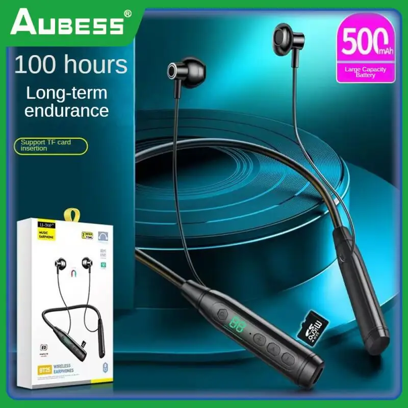 

And Elastic New Wireless Headphones Strong Battery Life Sports Waterproof Waterproof Earphone -compatible 5.2