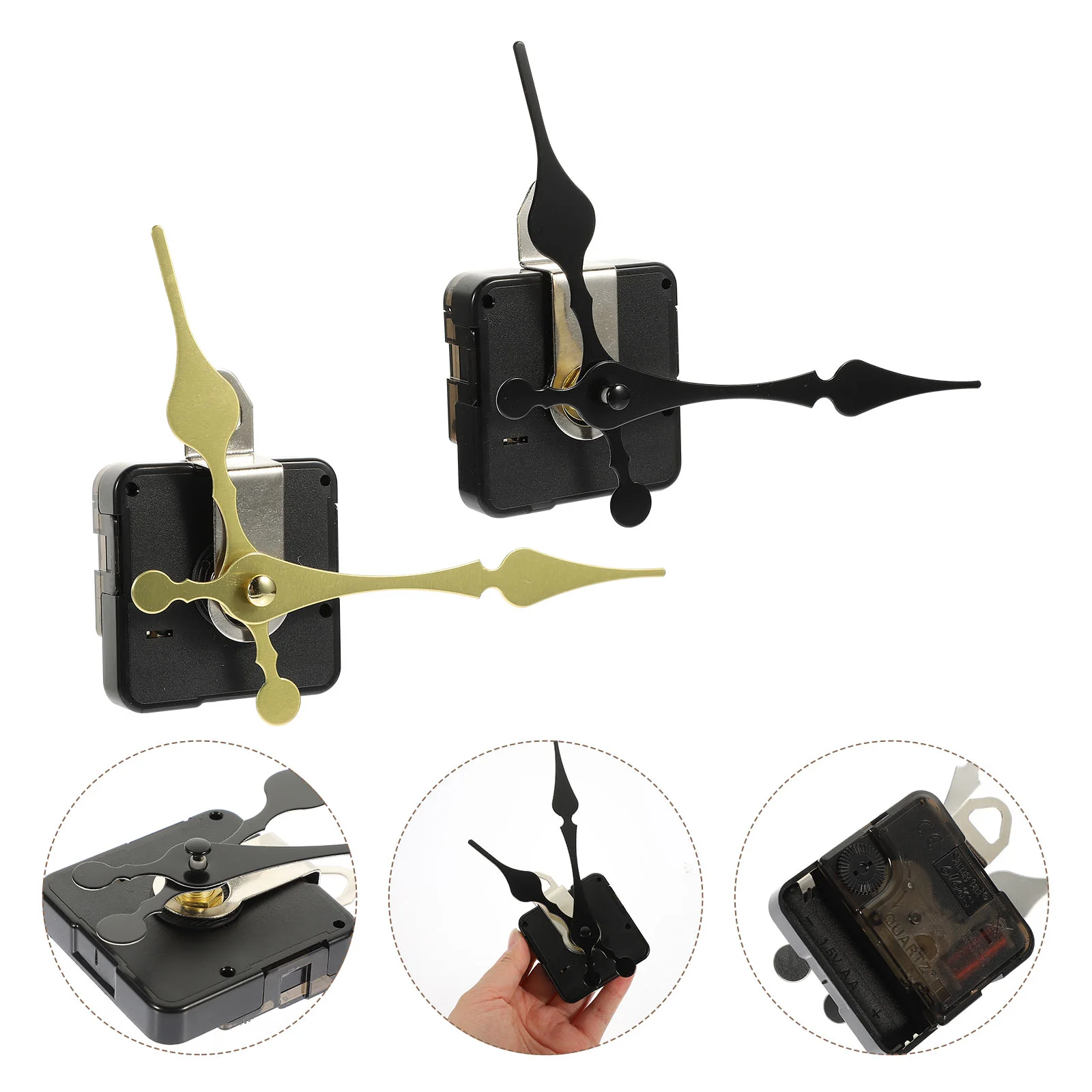 

2 набора, часы, движение часов, замена, тихие часы, движение часов, практичное движение часов