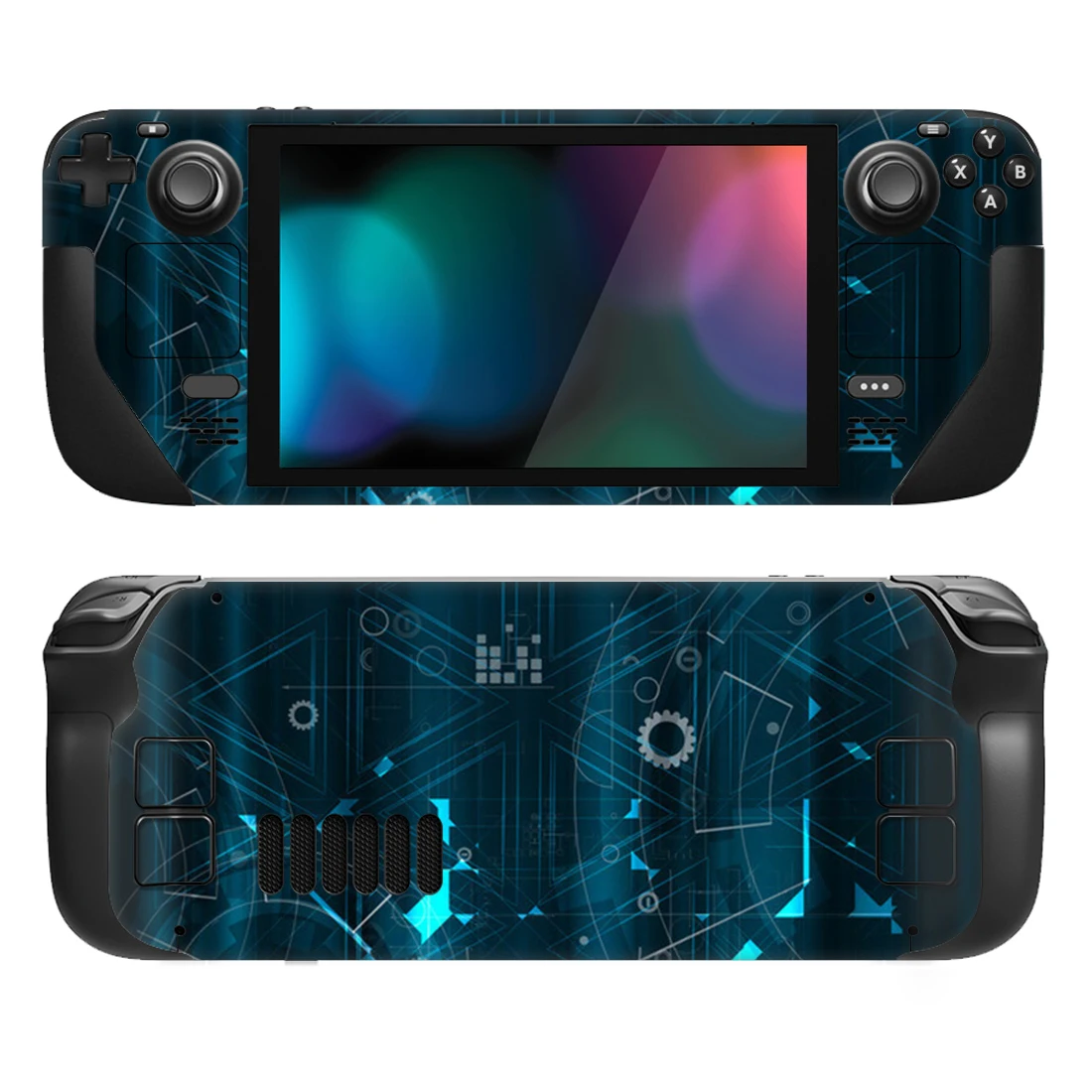 

Circuit Style Skin Vinyl for Steam Deck Console Full Set Protective Decal Wrapping Cover For Valve Console Premium Stickers