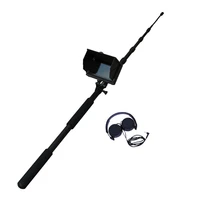 portable full hd vision 1080p hdmi compatible output audio video telescopic pole security camera inspection system life detector