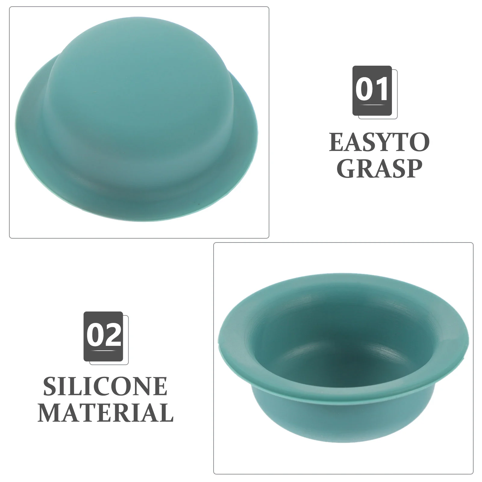 3 шт. силиконовая защита для крышки кастрюли ручка кухонного гаджета колпачки