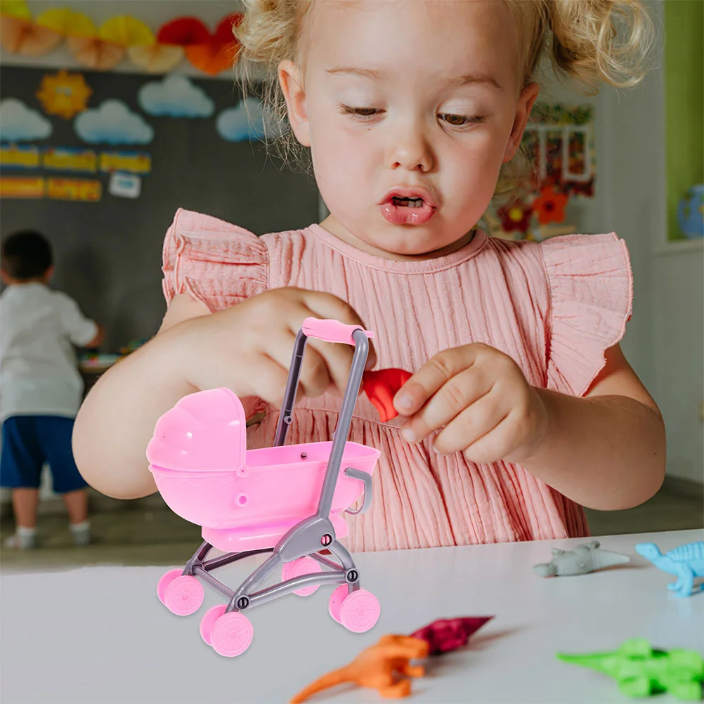 2 шт. коляска детская игрушка пластиковая модель детские аксессуары для 3-летних