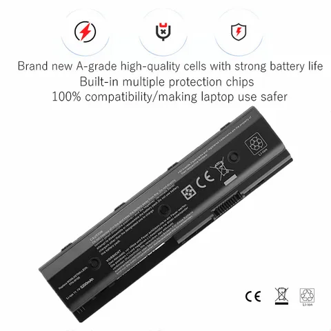 Новый аккумулятор для ноутбука HSTNN-LB3P HSTNN-LB3N для HP Envy dv4-5200 dv6-7200 m6 Pavilion dv4-5000 dv6-7000 MO06 H2L55AA