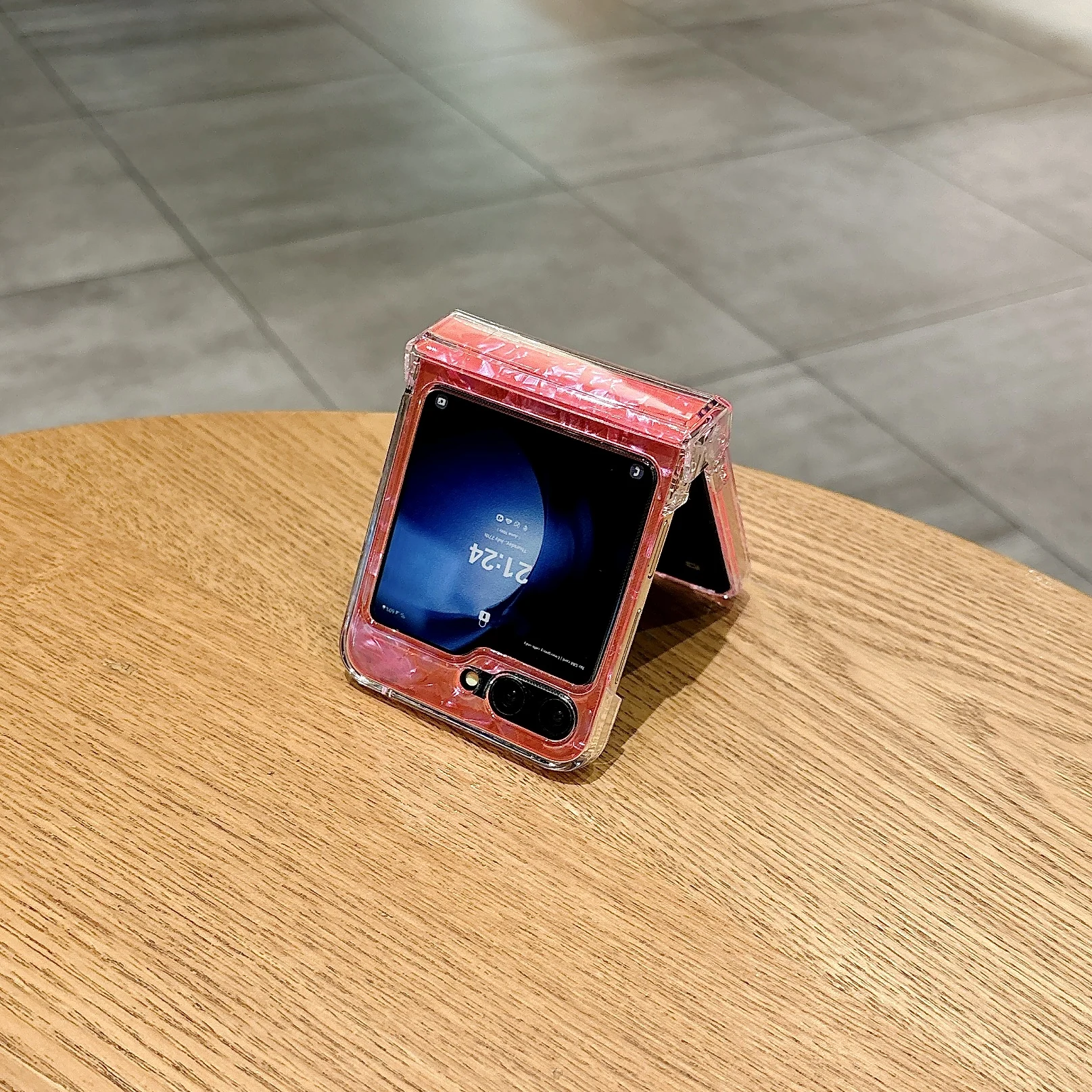 Asdipsa 3 в 1 тонкий твердый пластиковый чехол-рамка для Samsung Galaxy Z Flip 6 5 4 ZFlip6 глянцевый