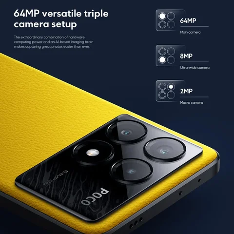 Смартфон Poco X6 Pro, 12/512ГБ, global