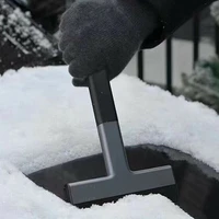 car ice scraper windshield ice breaker quick clean glass brush snow remover tool auto window winter snow brush shovel