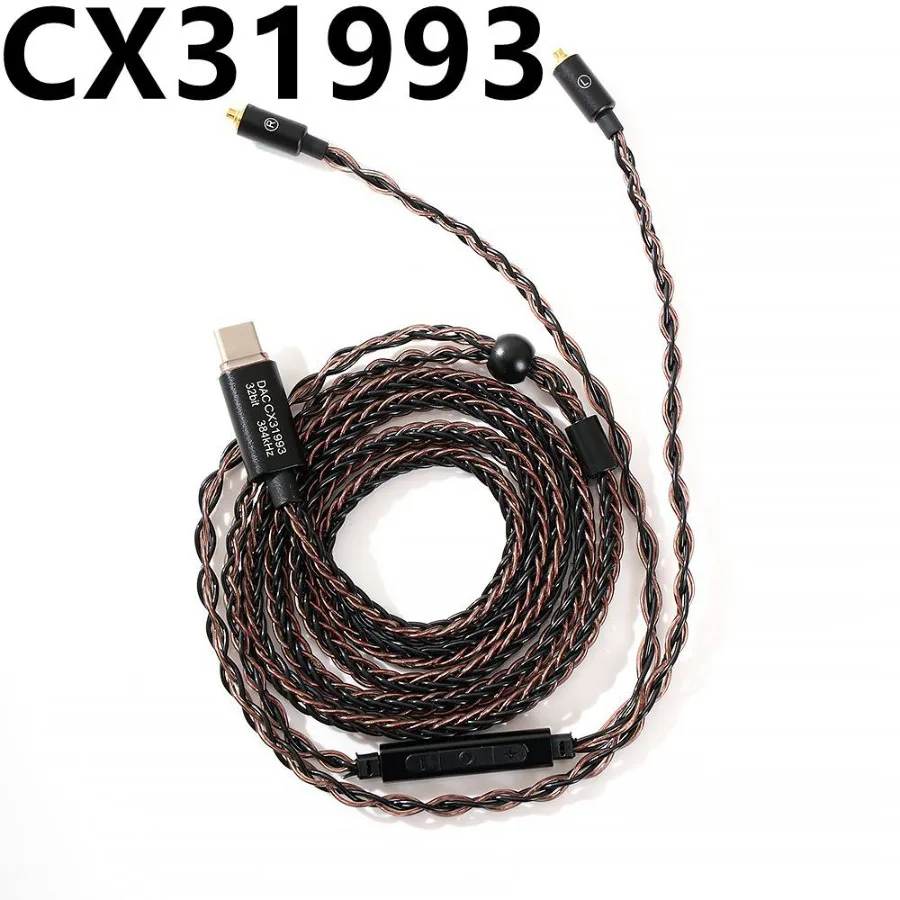 Hi-Fi кабель для наушников Type-c DAC ALC5686 cx32993 декодирование Shure MMCX Se215 SE846