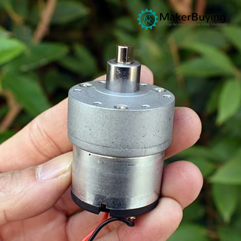 

All metal gear ZGB37R-520 gear motor DC12V 420 rpm exquisite workmanship