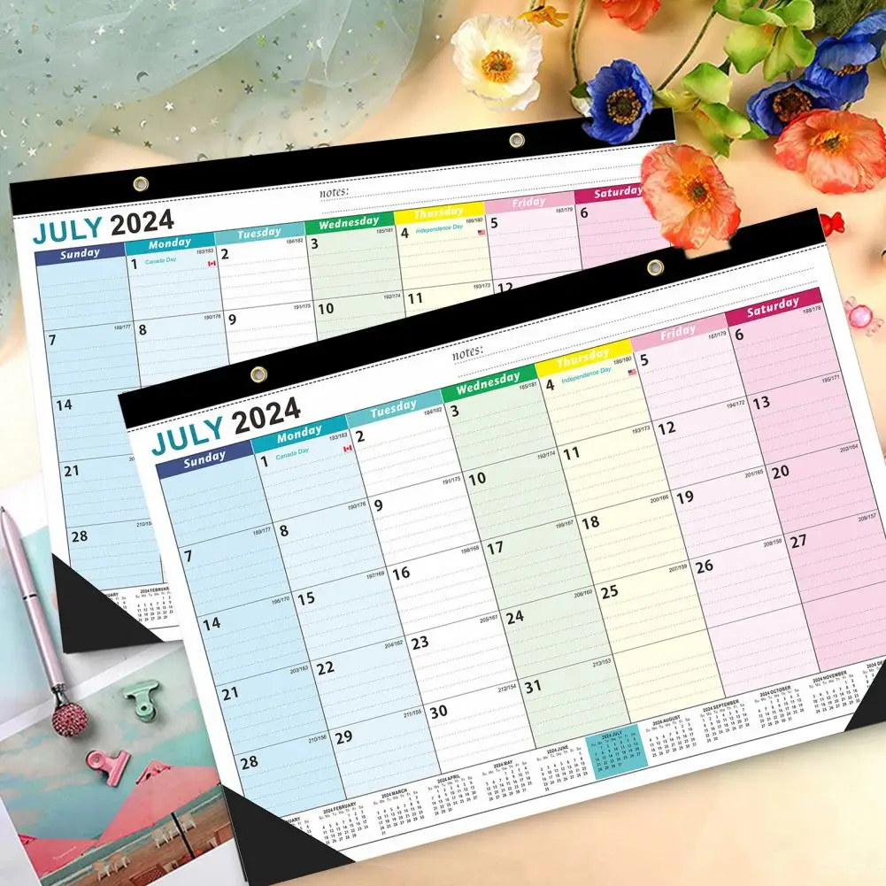 Календарь Настенный для дома офиса школы планировщика ежемесячного органайзера