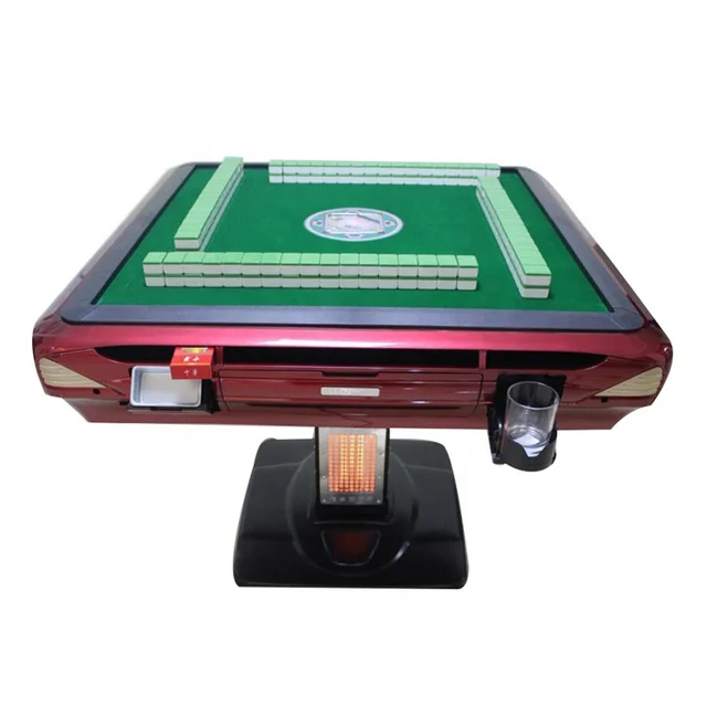 Durable Portable Folding Electric Full Mahjong Table Automatic Machine 1
