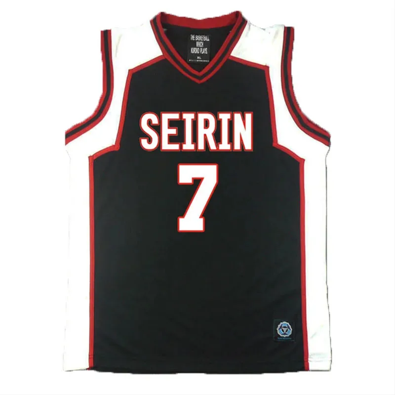 Фото Vivi 2025 3D аниме Kuroko No Basuke SEIRIN Kiyoshi Teppei 7 #   Костюм Баскетбольный Джерси Косплей Униформа Жилет Синглет Рукав Рубашки №3
