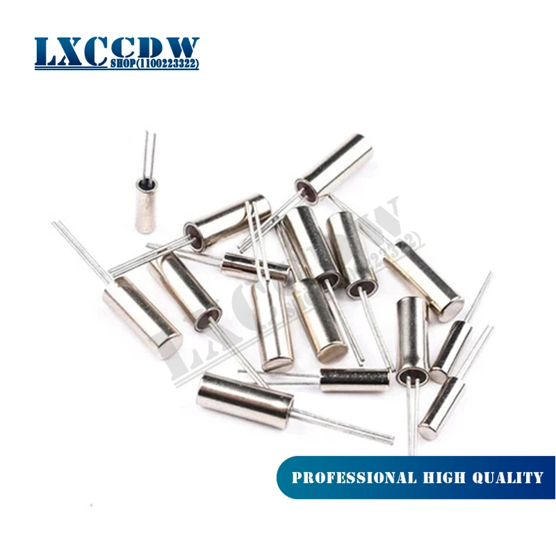 

20pcs 32.768KHz Error 20ppm 3*8 32.768K 12.5pF Cylinder Quartz Resonator