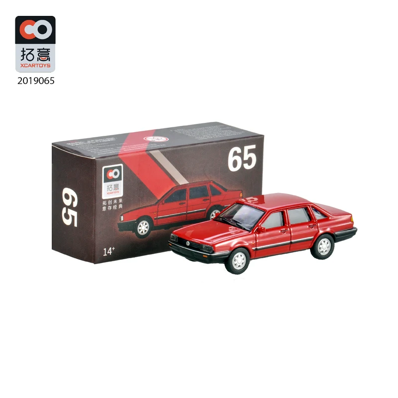 Xcartoys 1/64 VW Santana винтажные литые игрушки Классическая модель автомобиля детские