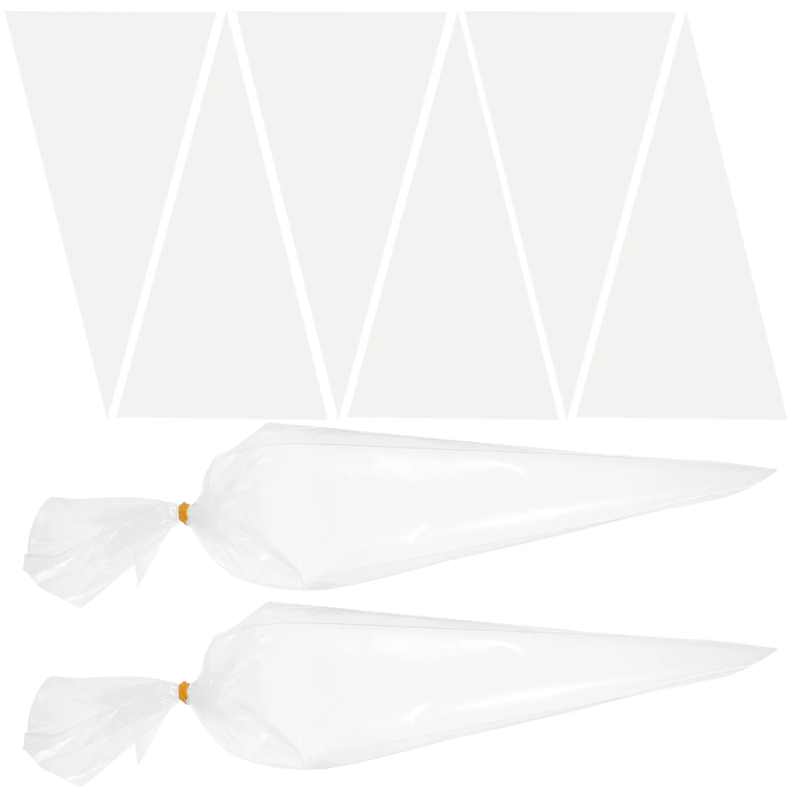 

50 Pcs Construction Pointing Bag Disposable Pastry Bags Ceramic Tile Masonry Work Tools