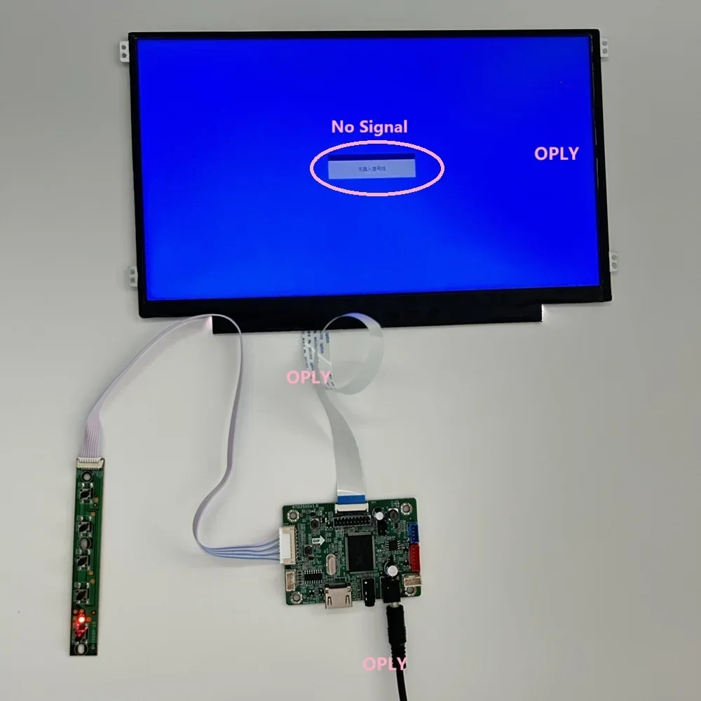 Новый 11 6-дюймовый IPS EDP-экран 1366X768 DIY с платой мини-контроллера HDMI-совместимый для