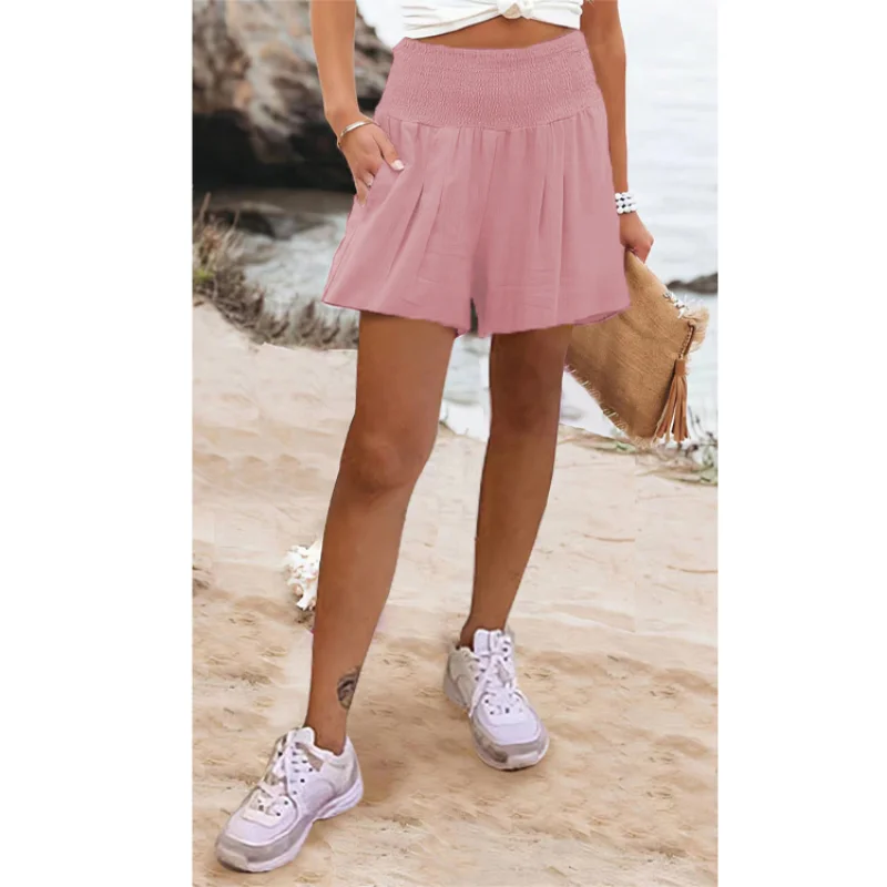 Elegant Ladies Solid Vetement Femme Women Clothing Shorts for Women Y2k Casual Fashion Clothes Casual Streetwear Summer