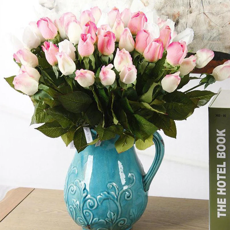 

Artificial Rose Flowers for Decoration Artificial Flowers with Free Shipping Home Decoration Wedding Decorations Material