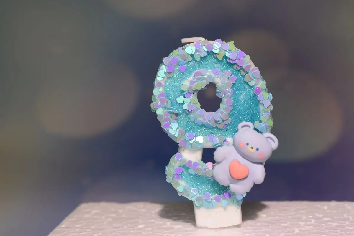 Розовый кролик синий медведь детский душ Милая принцесса 1 2 3 4 5 6 7 8 9 с днем