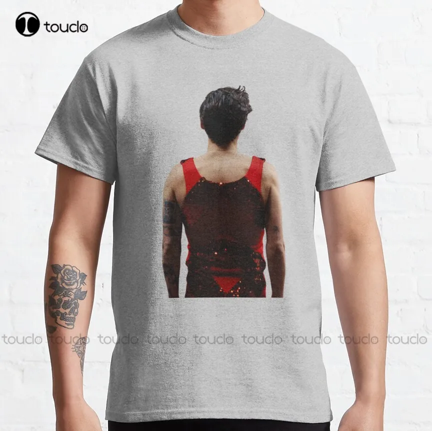 

Классическая футболка с изображением Гарри как это было, мужские Забавные футболки с изображением дома Гарри, хлопковая уличная простая ви...