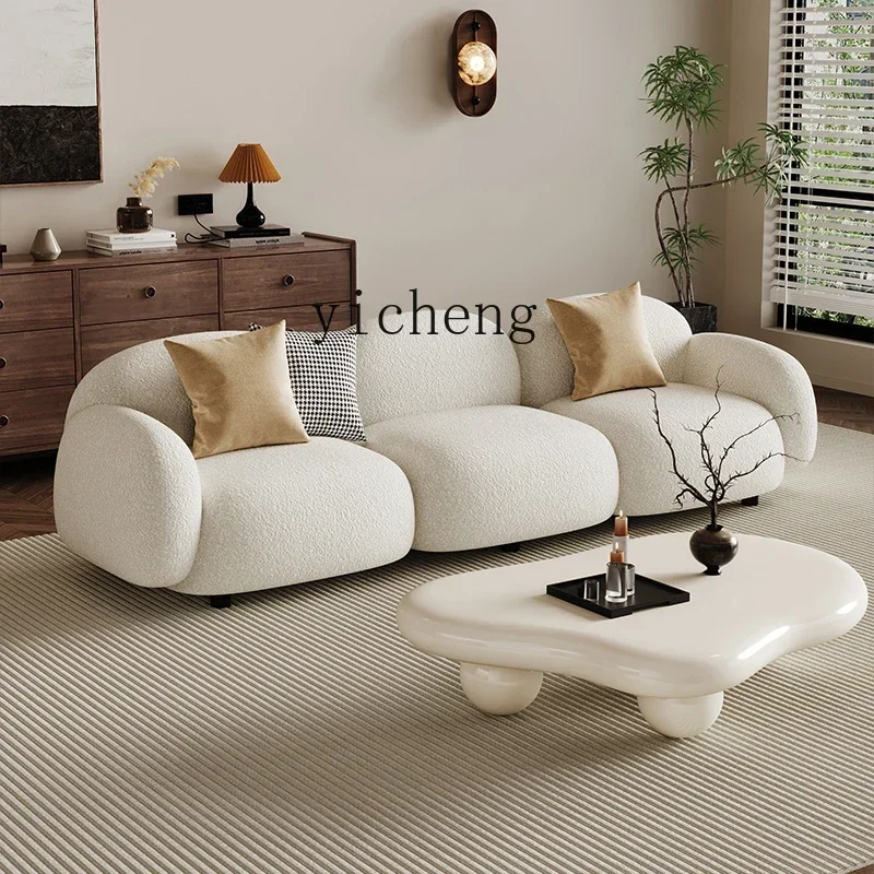 YD диван для гостиной маленькая квартира ткань простой современный магазин