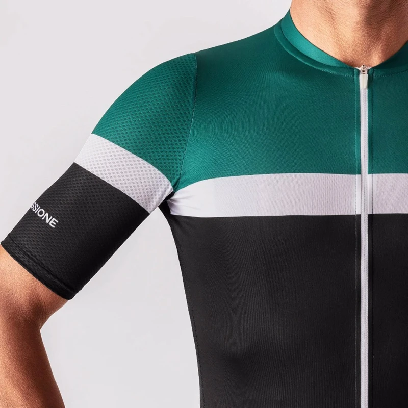 

2022 Newest La Passione Pro Mesh Cycling Jerseys Top Quality Bicycle Shirt Short Sleeve With Air Mesh Sleeve And Back