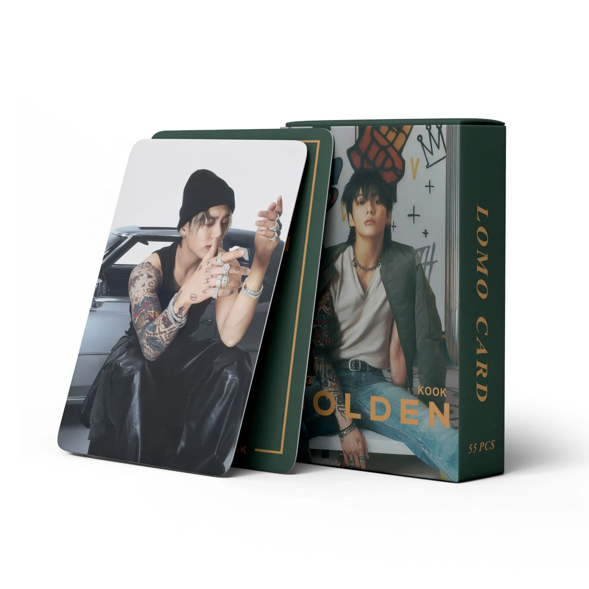 Фото Коллекционные HD-карточки Kpop BTS Jung Kook, фотокарточки с портретами айдолов, коллекция для фанатов, подарок. №5