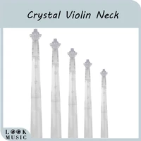 crystal violin neck with fingerboard for 44 34 12 14 18 violin diy parts
