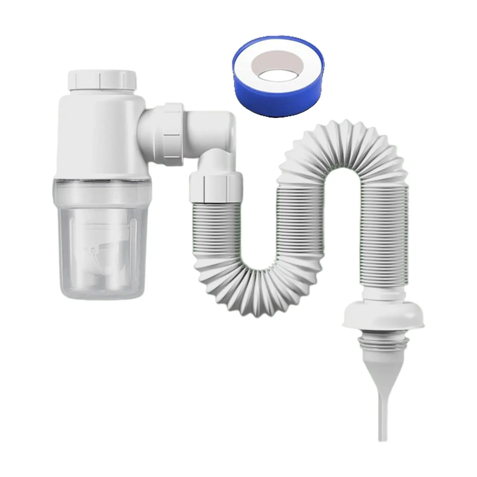 

Профессиональная труба для слива раковины, гибкая растягивающаяся труба для слива душа