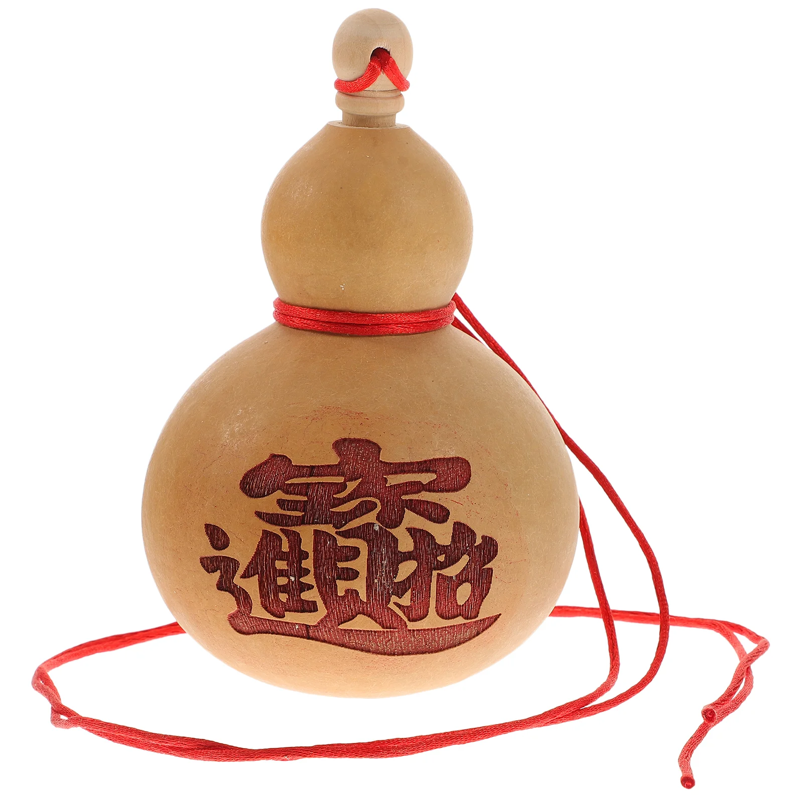 

Gourd Bottle Waternatural Wu Chinese Loupot Jug Good Container Lu Drinking Luck Hu Statue Sake Flask Wealth Calabash Storage