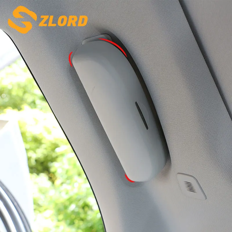 

Автомобильный чехол для солнцезащитных очков из АБС-пластика, футляр для очков, футляр для хранения для Jeep Compass 2th 2017 2018 2019 2020, автомобильные ...