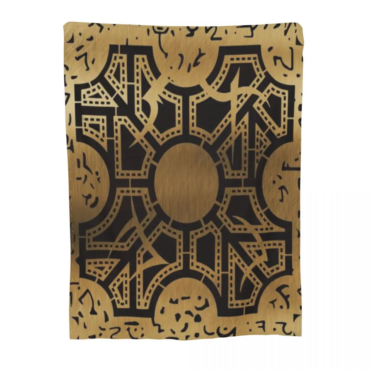 Ультрамягкое Флисовое одеяло с микро-конфигурацией Lament Side D